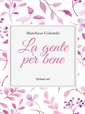 cover image of La gente per bene